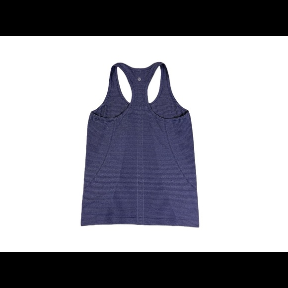 lululemon Tops - Lululemon Women's Swiftly Tech Racerback Tank Top Gray and Purple  Size 10